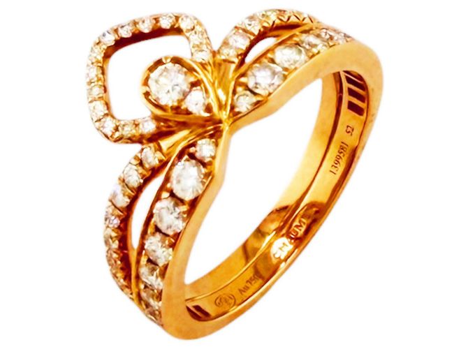 Anello Chaumet Josephine Eclat Floral D'oro