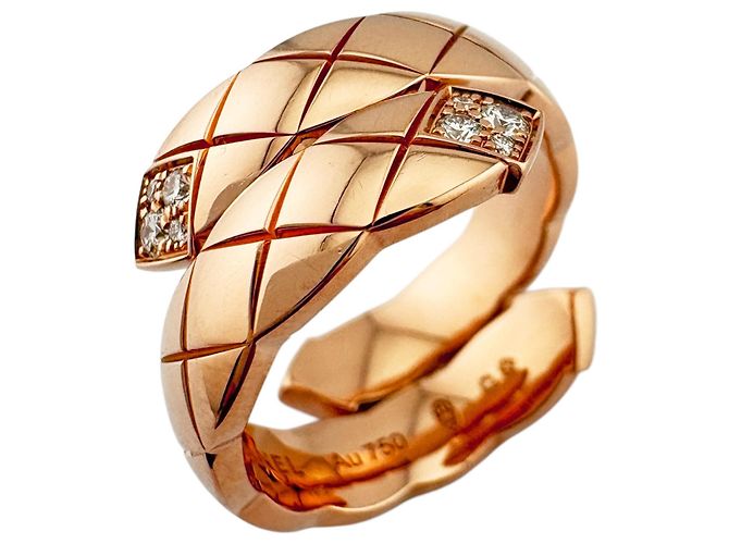 Anello Chanel Coco Crush con Diamanti D'oro