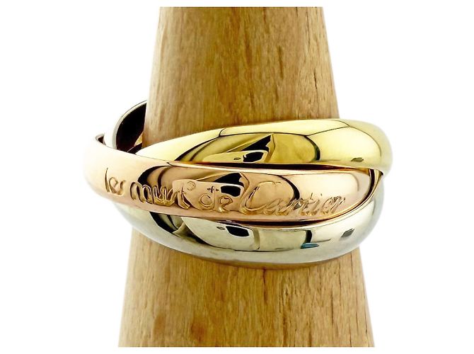 Bague Cartier Trinity Doré