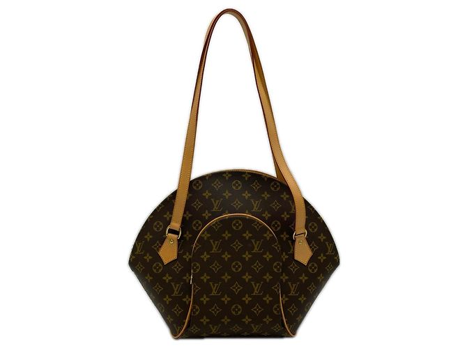 Sac à main Louis Vuitton Monogram Ellipse Marron Beige