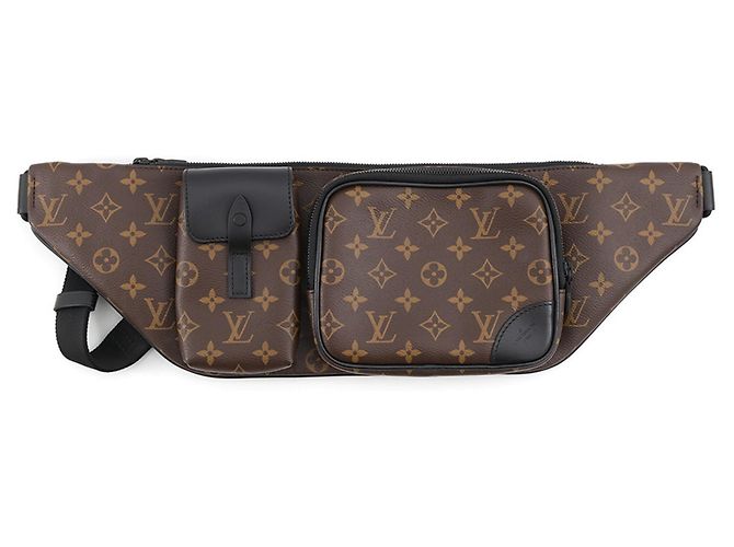 Bumbag Sac Sling Louis Vuitton Monogram Macassar Noir Monogramme