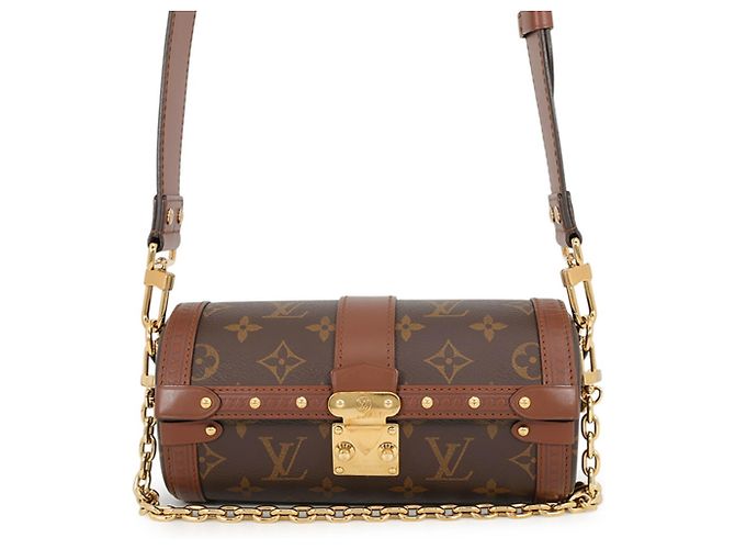 Sac à épaule Louis Vuitton Monogram Papillon Trunk Marron