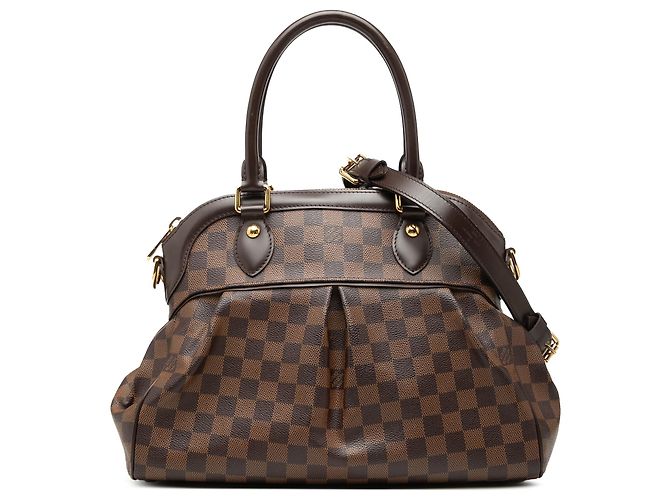 Louis Vuitton Brown Damier Ebene Trevi PM Marron