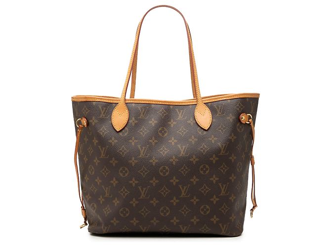 Louis Vuitton Brown Monogram Neverfull MM Marrone