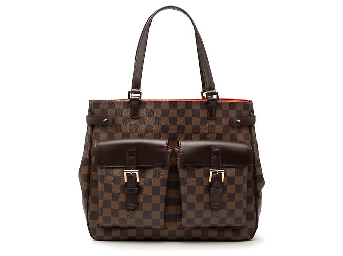 Louis Vuitton Brown Damier Ebene Uzes Braun