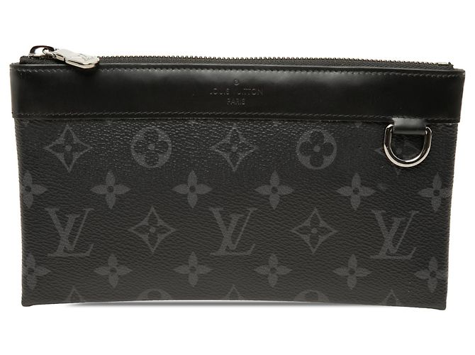 Louis Vuitton Black Monogram Eclipse Pochette Discovery PM Noir