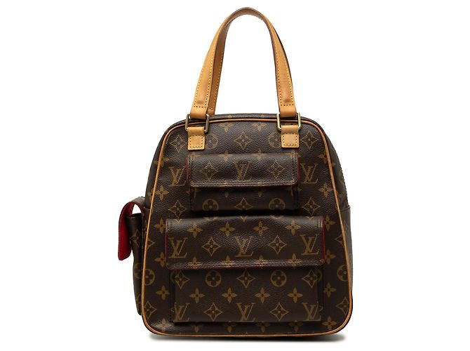 Louis Vuitton Brown Monogram Excentri Cite Marrom