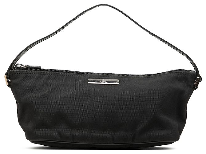 Gucci Black Nylon Boat Noir