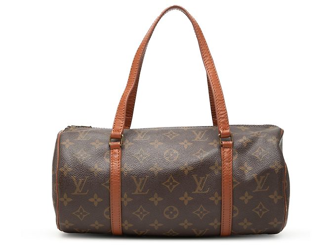 Louis Vuitton Brown Monogram Papillon 30 Marrom
