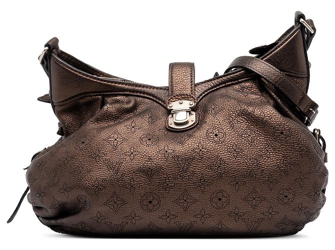Louis Vuitton Brown Monogram Mahina XS