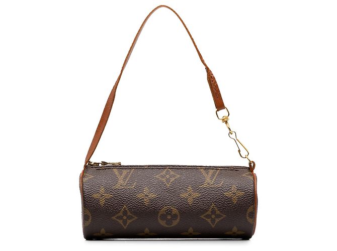 Louis Vuitton Brown Monogram Papillon Pochette Marrom