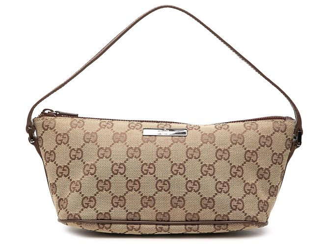 Gucci Beige GG Canvas Boat