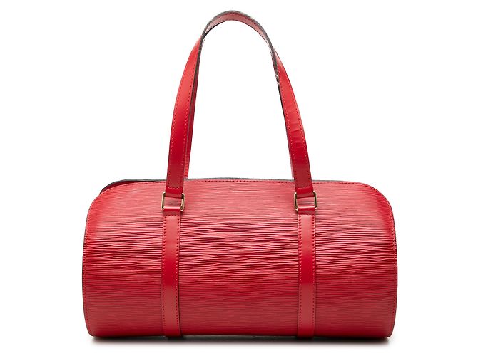 Louis Vuitton Red Epi Soufflot Rouge