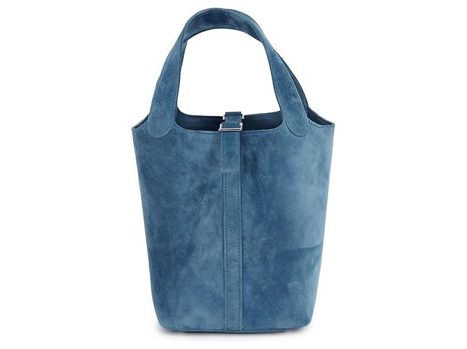 Hermès Sac à main Hermes Picotin PM Bleu