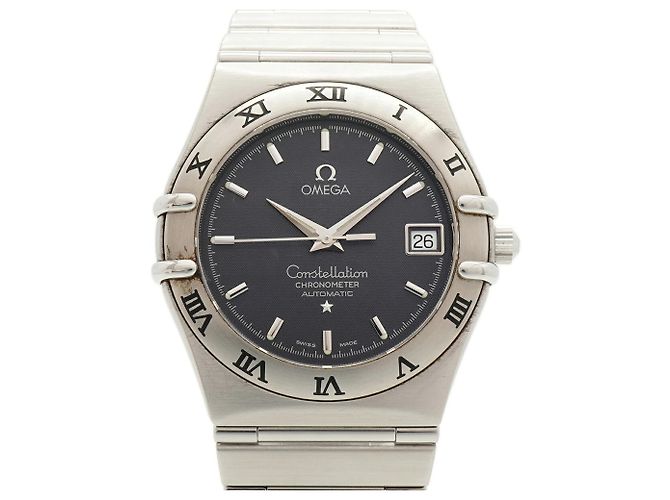 Orologio da uomo Omega Constellation Date 1502.40 Quadrante Grigio