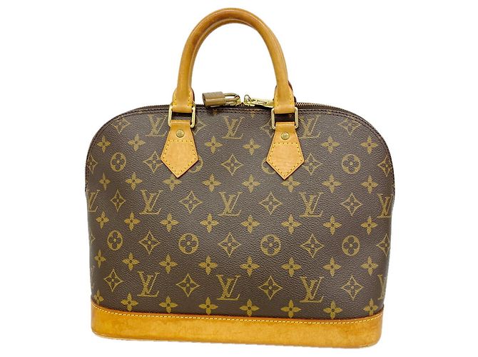 Sac à main Louis Vuitton Alma Monogram M51130 Marron