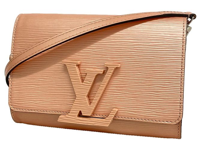 Borsa a tracolla Louis Vuitton Epi Pochette Louise PM Rosa