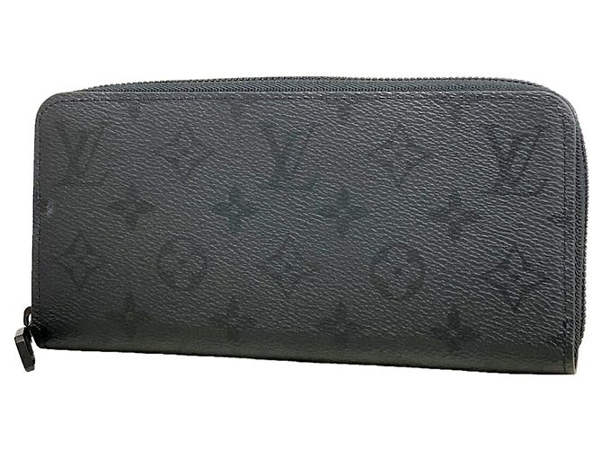 Portafoglio Zippy Louis Vuitton Monogram Midnight Nero
