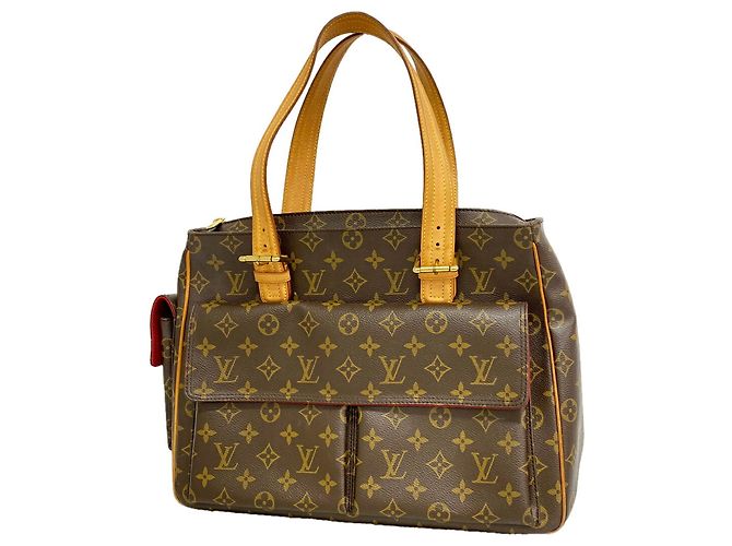 Borsa a tracolla Louis Vuitton Monogram Multiplicité Marrone