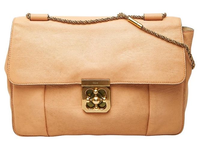 Bolso de hombro Chloé Elsie Chain Roja