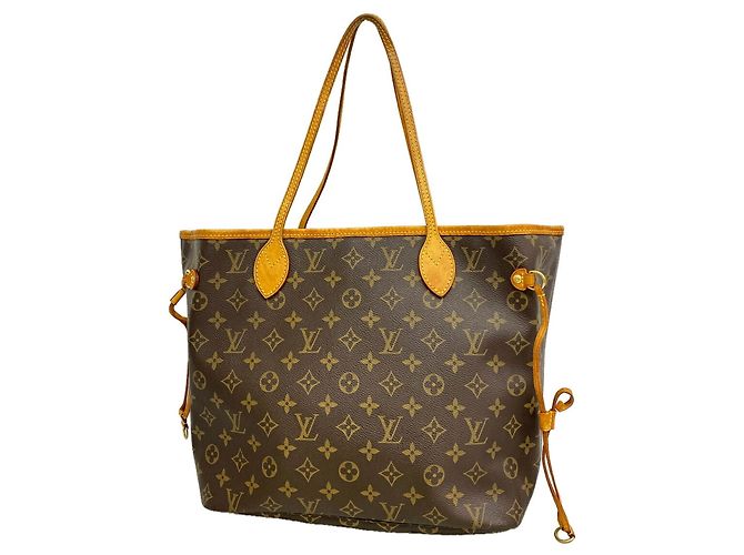 Bolso Tote Louis Vuitton Monogram Neverfull MM Castaño