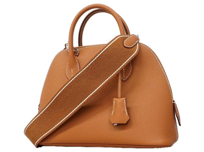 Hermès Bolsa Hermes Bolide 1923 25 Dourado