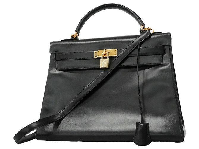 Hermès Borsa Hermes Kelly 32 Nero