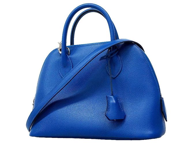 Hermès Bolsa Hermes Bolide 1923 25 Azul