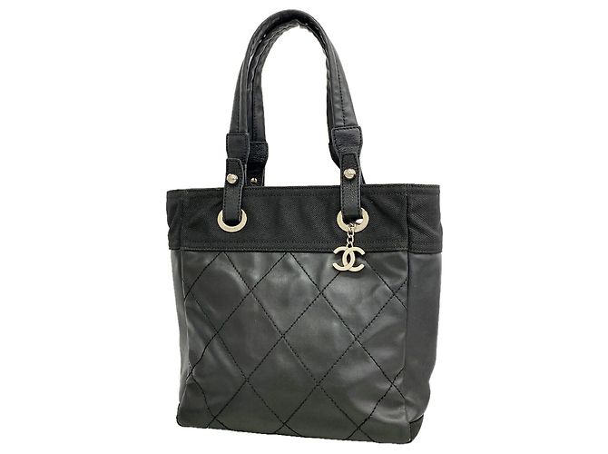 Sac cabas Chanel Paris Biarritz en toile