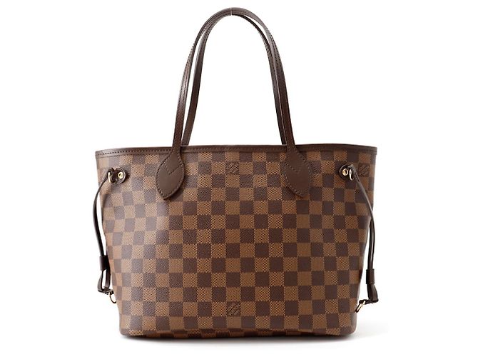 Borsa Tote Louis Vuitton Damier Ebene Neverfull PM Rosso