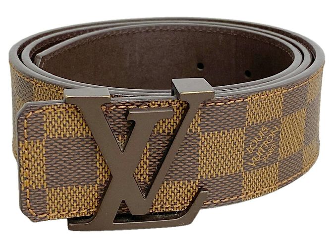 Cintura Louis Vuitton Damier in Ebene Damier ebene