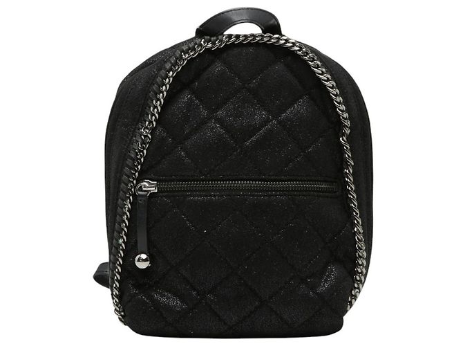 Stella Mc Cartney Stella McCartney Falabella Backpack Black