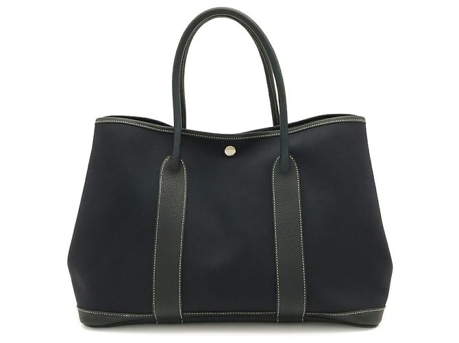 Hermès Borsa Tote Hermes Garden PM Blu navy