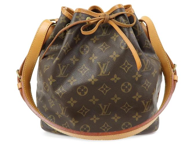 Noe Louis Vuitton Monogram Noé PM Beuteltasche Braun Monogramm