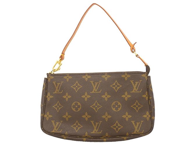 Louis Vuitton Monogram Pochette Accessoires Marron