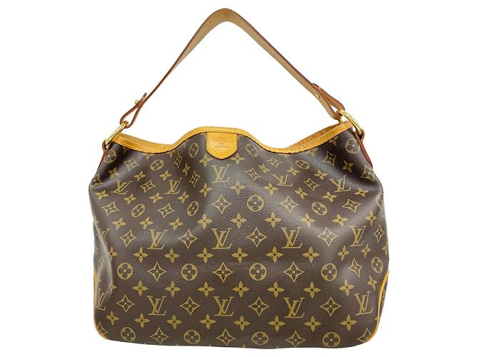 Louis Vuitton Monogram Delightful PM Schultertasche Braun