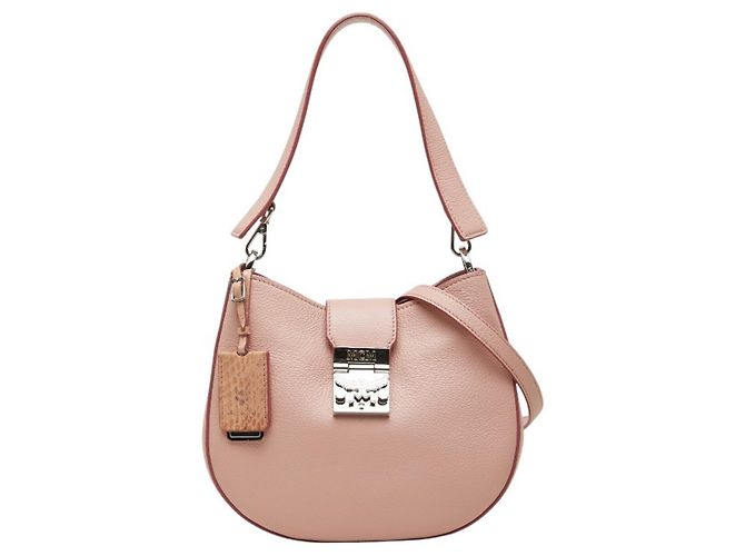 Bolsa MCM Patricia Hobo Rosa