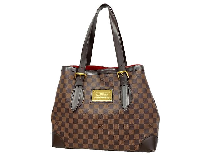 Borsa Tote Louis Vuitton Damier Hampstead MM Damier ebene