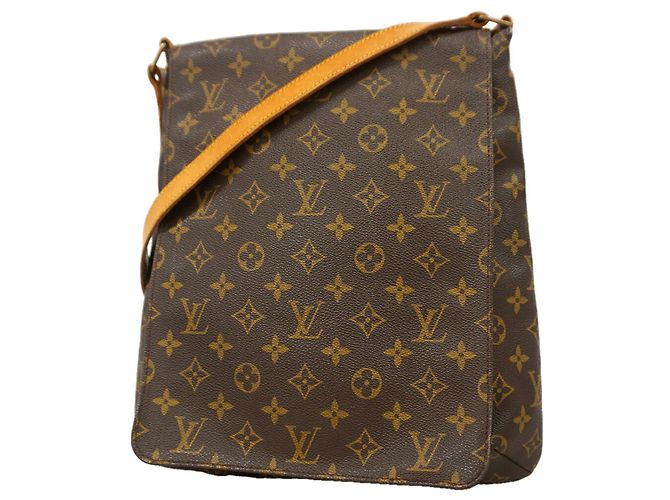 Bolsa de Ombro Louis Vuitton Monogram Musette Marrom