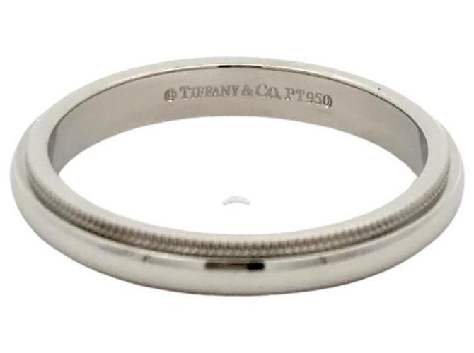 Autre Marque Tiffany & Co. Milgrain Ring aus Platin
