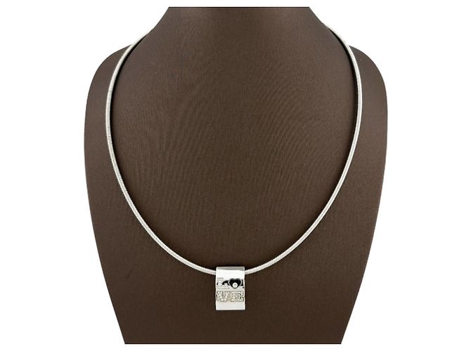 Collana Chopard Happy Diamonds Love Argento