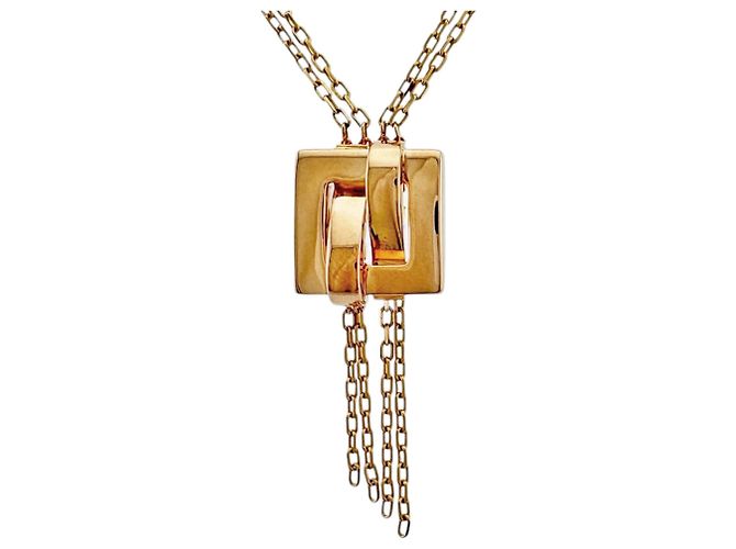 Collana Boucheron Deschené in oro rosa 18K D'oro