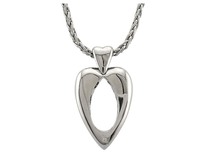 Collier Piaget Doll en or blanc Argenté