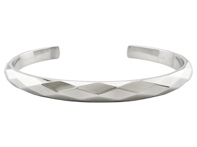 Brazalete Boucheron Facette en oro blanco de 18K Plata