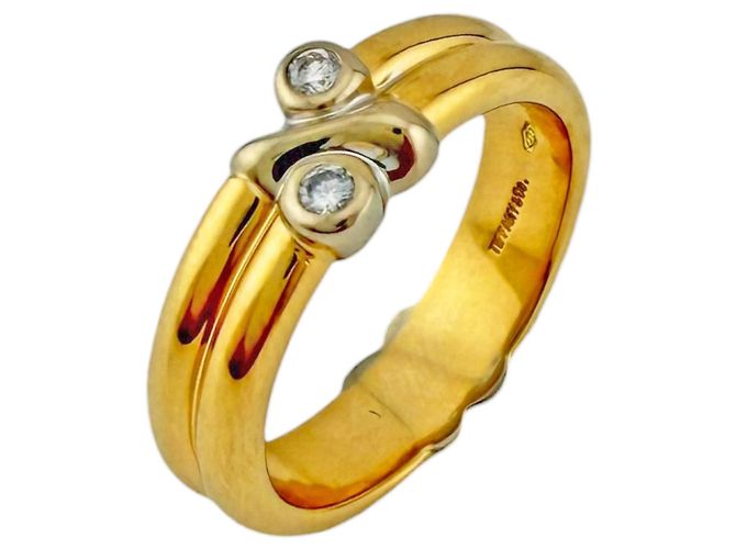 Autre Marque Tiffany & Co. Ring aus 18K Gold Golden