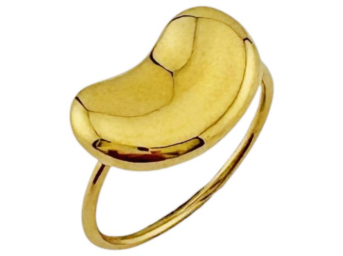 Autre Marque Anello Bean Tiffany & Co. in oro giallo 18K D'oro