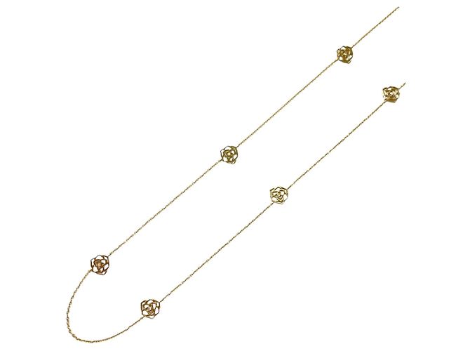 Colar Piaget em ouro 18K com diamantes Dourado