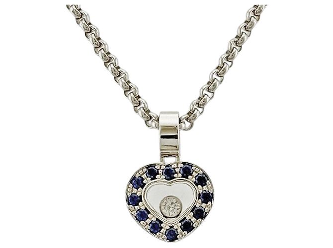 Collar Chopard Happy Diamonds Plata