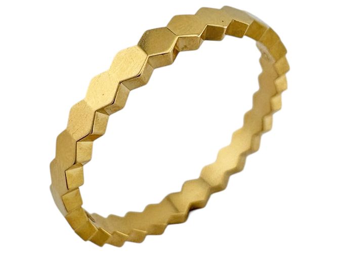 Anello Chaumet B de in oro giallo 18K D'oro