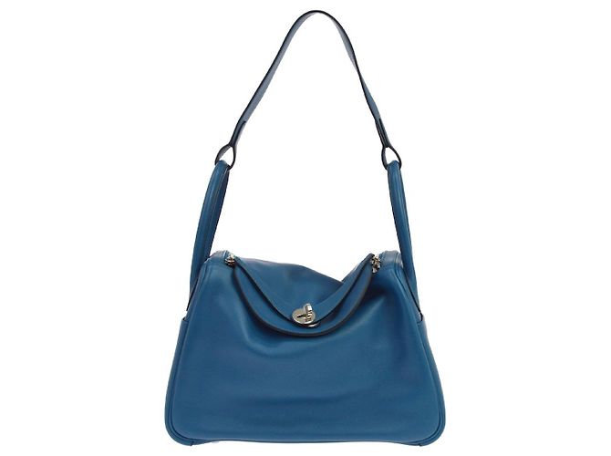 Hermès Hermes Lindy Evercolor 30 Bleu